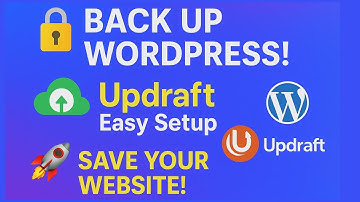 How to Automatically Back Up Your WordPress Website with Updraft (Step-by-Step 2025)