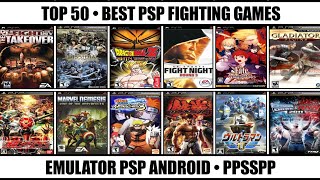 Top 50 Best Fighting Games For PSP | Best PSP Games | Emulator PSP Android