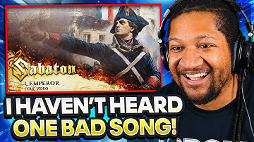 WIDD REACTS: "I, Emperor" (SABATON OFFICIAL LYRIC VIDEO)