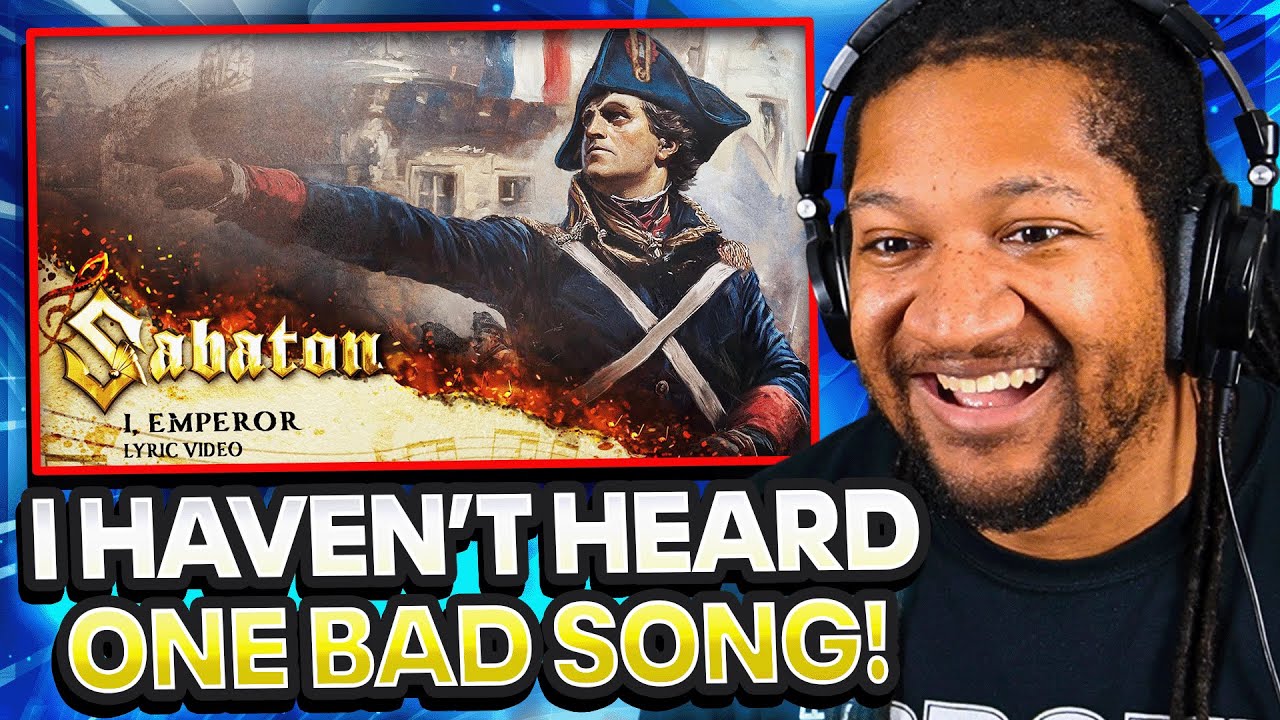 РЕАКЦИЯ УИДДА: «Я, Император» (ОФИЦИАЛЬНОЕ ЛИРИЧЕСКОЕ ВИДЕО SABATON)
