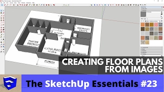 Creating Floor Plans from Images in SketchUp  The SketchUp Essentials #23