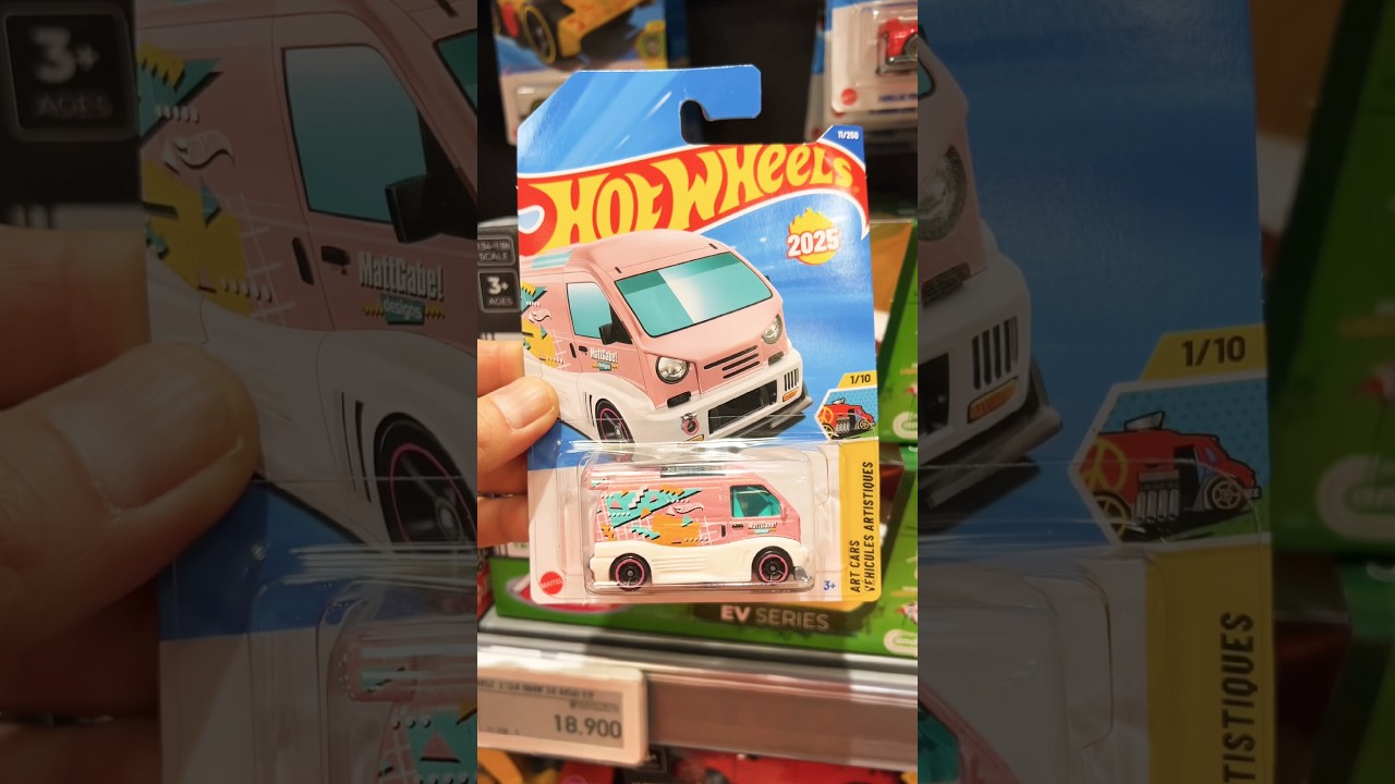 PINK MONSTER🏳️‍⚧️ Hot Wheels Kei Swap Diecast 