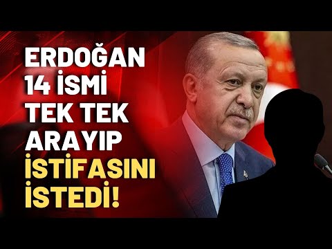 Görevden alma değil istifa, Erdoğan'ın 14 danışmanı gitti: İşte o isimler!