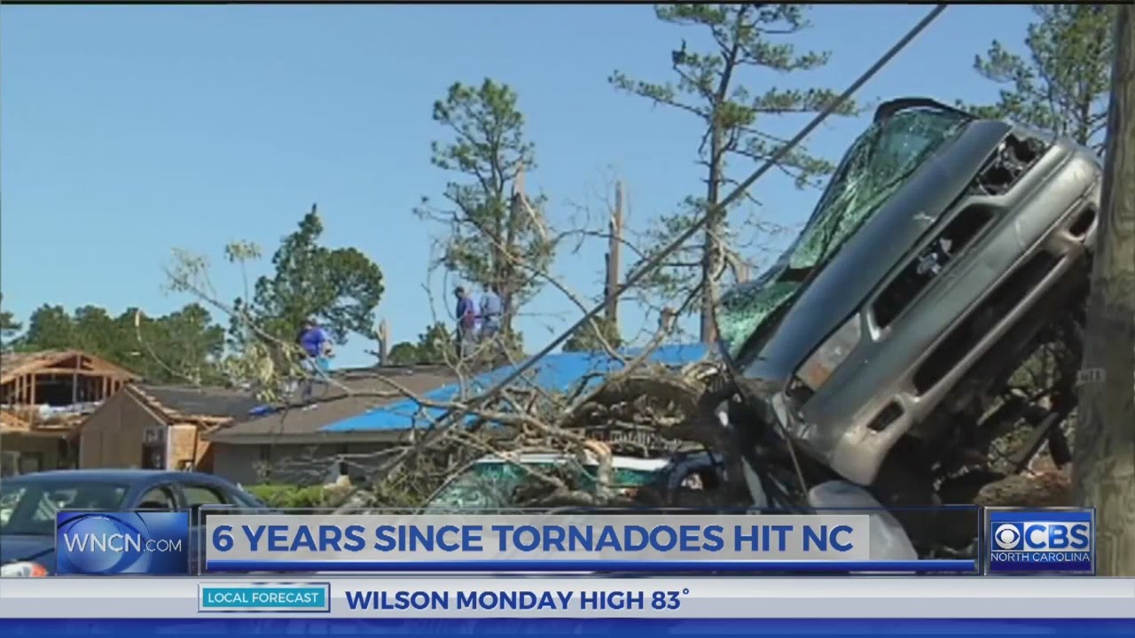 6 years since tornado outbreak hit North Carolina  YouTube