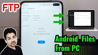 FTP To Access Android Device Files By Windows PC || Android FTP [over WiFi or Mobile Hotspot] screenshot 4