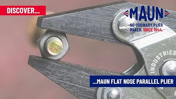 Maun Flat Nose Parallel Pliers – The Original Problem Solver