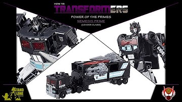 How to: TRANSFORMers Power of the Primes - Nemesis Prime Transformation Tutorial