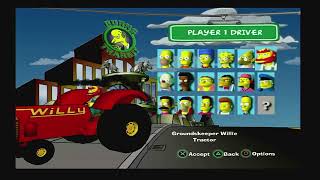 The Simpsons Road Rage All Characters and Locations