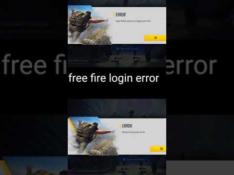 free fire network connection error | Login failed, please try logging out first | free fire ban