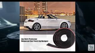 Review - Lemonbest Universal 2.5M Car Front Bumper Lip Splitter Spoiler Rubber Skirt Prot Universal Front Bumper Lip N Style