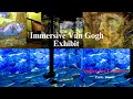 Van Gogh: The Immersive Experience Exhibit. Vincent van Gogh en el Atelier Des Lumières en París.👍🥰🎨