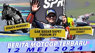 Marquez Kaget Bisa Podium Ke-2 di Sprint 😍 Penyebab Bagnaia DNF 😭 Penyebab Bezzechi Crash