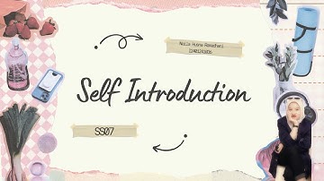 Self Introduction | Responsi Bahasa Inggris | IPB University