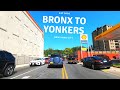 Bronx To Yonkers Westchester County New York City (NYC) | USA 4K