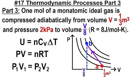 JEE Advanced Physics 2022 Paper 1: #17 Thermodynamic Process Part 3