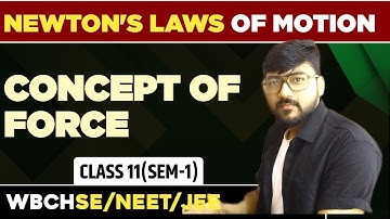 Newton’s Laws of Motion | Concept of Force | Class 11 WBCHSE Semester 1 | BongFiziks