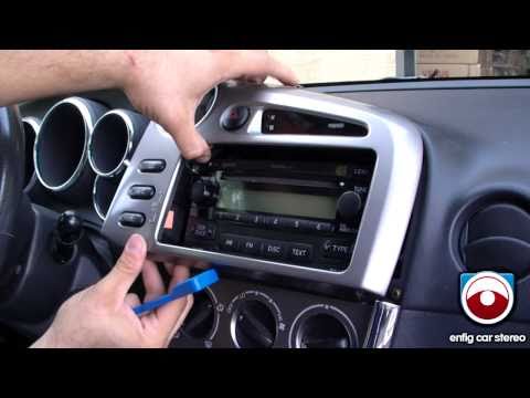 2007 toyota corolla stereo removal #1