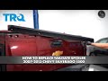 How to Replace Tailgate Spoiler 2007-2013 Chevy Silverado 1500