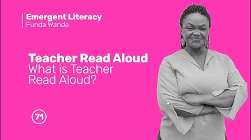 71. Module 2 Emergent Literacy Read Aloud