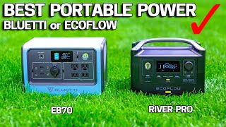 Bluetti EB70 vs Ecoflow River Pro  Which is Better?