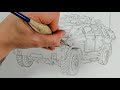 How To Draw CARS