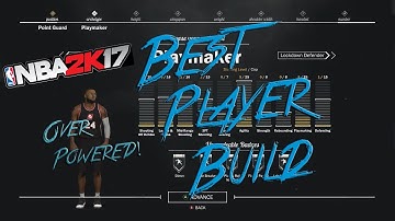 NBA 2K17 DEMIGOD BUILD BEST PLAYER BUILD