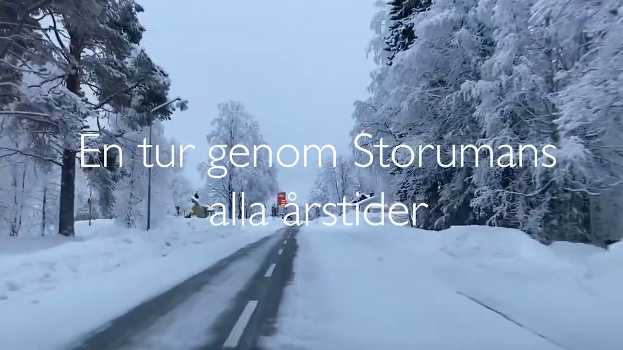 En tur genom Storumans alla årstider