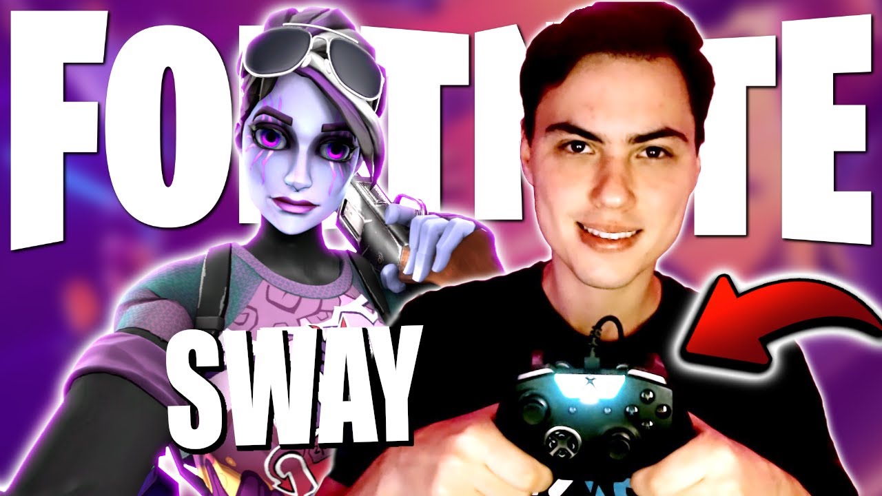 PRO PLAYER JOGANDO FORTNITE NO CONTROLE COM A SKIN DO FAZE SWAY! YouTube