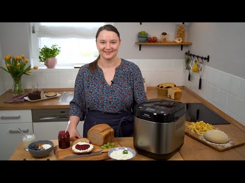 Review Brotbackautomat Tester TEFAL Delice Pain - YouTube