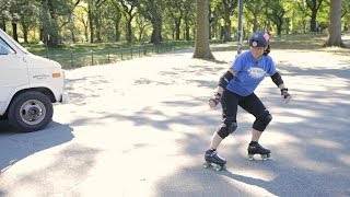 How to Do a Hockey Stop | Roller-Skate