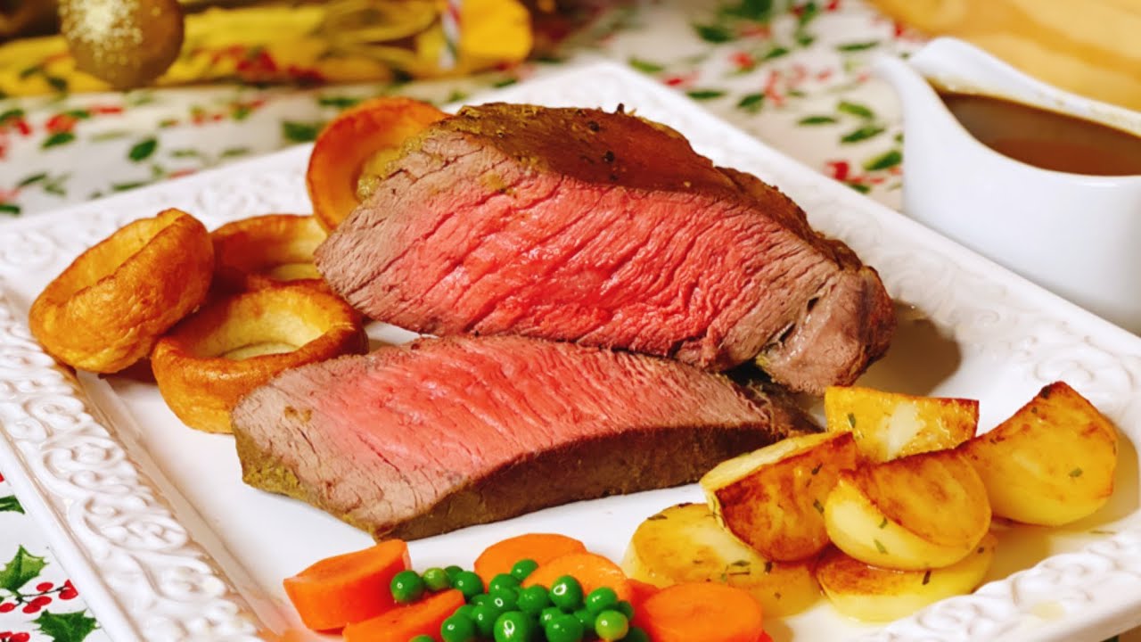 ROAST BEEF AL MICROONDAS ❤️ EN 15 MINUTOS ❤️