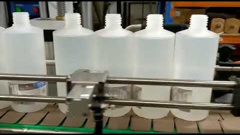 Flamingo Gear pump labeling/ Filling/ capping System - F.A.T