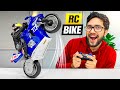 THIS RC BIKE CAN DO WHEELIES !