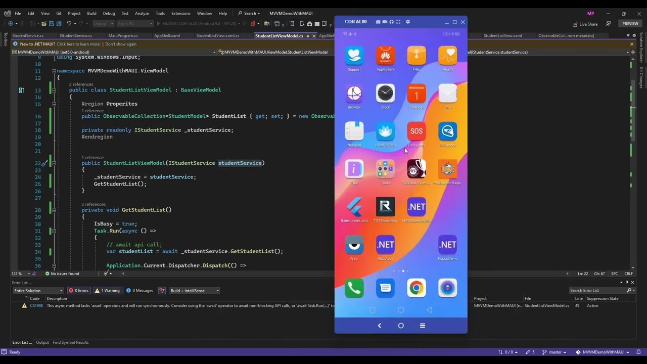 Shell Navigation With Parameter and Dependency Injection In .NET MAUI