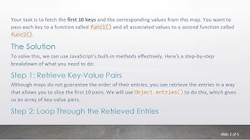 Effective Ways to Loop Through a Map in JavaScript and Fetch Key-Value Pairs