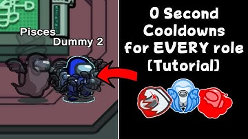 [OUTDATED] How to set 0 second cooldowns for every role - Among Us