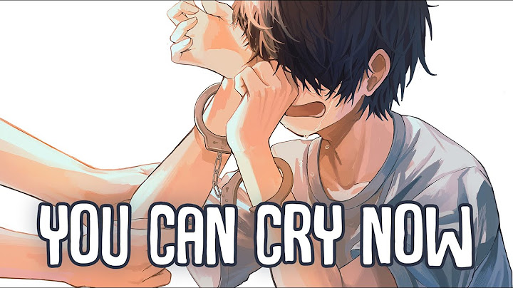 「Nightcore」→ you can cry now (Lyrics) by MUNN