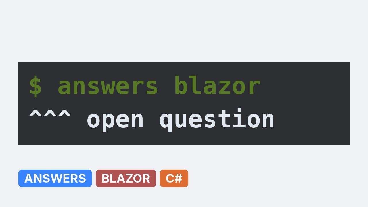How to change the default icon provider in Blazor app? (2 Solutions ...