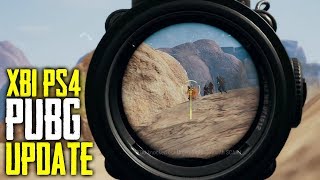 BIG PUBG Update for Consoles