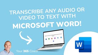 Transcribe Audio and Video to Text in Microsoft 365 Word for Free! (2023) screenshot 5
