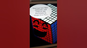 Sześcian says: "Download Dark MIDI - WINDOWS 2000 STARTUP AND SHUTDOWN On Google Drive PLZ:)"