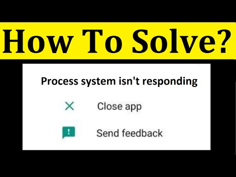 How To Fix System Process Isn't Responding Error Android | Fix System Process Not Responding Problem hqdefault