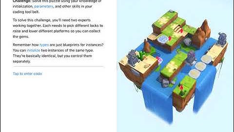 Two Experts - Swift Playgrounds Learn to Code 2 with Explanation