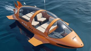 INCREDIBLE WATER VEHICLES YOU HAVE NEVER SEEN BEFORE!