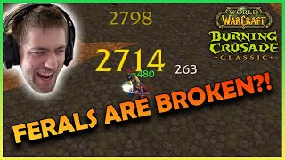 Ferals are BROKEN?! | Sodapoppin | Daily Classic WoW Highlights #68 |