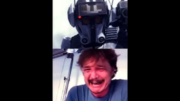 Pedro Pascal crying for Tech death #badbatch#cloneforce99#tech
