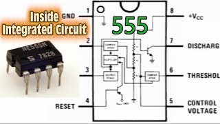 Inside Integrated Circuit 555  Mirada Introspectiva al Circuito Integrado 555