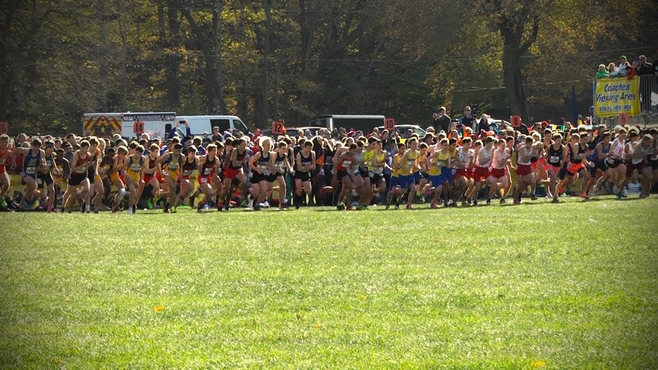 IHSA Boys 2A & 3A Cross Country Championships 11.9.19 - YouTube