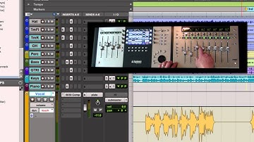 Avid Mix and Avid Control Demo with Pro Tools 9 - Using Automation Controls Part 2