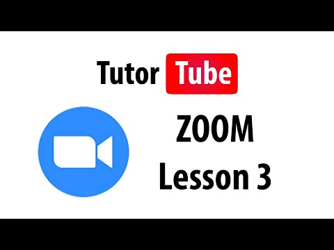 Zoom Tutorial - Lesson 3 - Logging in into Zoom Client and Touring the Interface